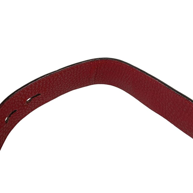 Gucci Shoulder Bag Ggmarmont 409154 Red Leather