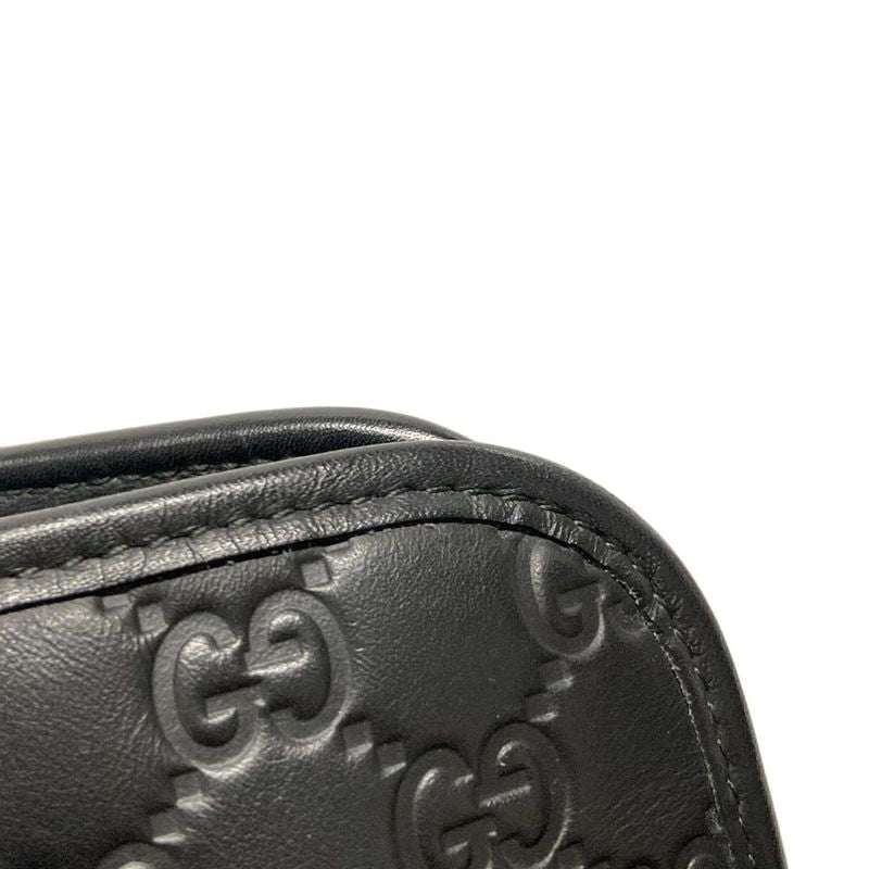 Gucci Business Bag Guccissima Line Sherry (web) 246410 Black Main Item No Lock