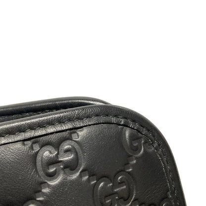 Gucci Business Bag Guccissima Line Sherry (web) 246410 Black Main Item No Lock