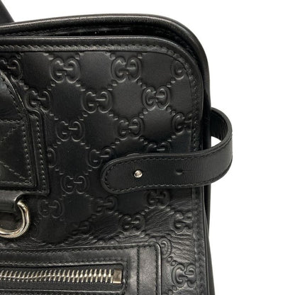 Gucci Business Bag Guccissima Line Sherry (web) 246410 Black Main Item No Lock