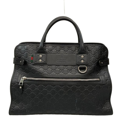 Gucci Business Bag Guccissima Line Sherry (web) 246410 Black Main Item No Lock