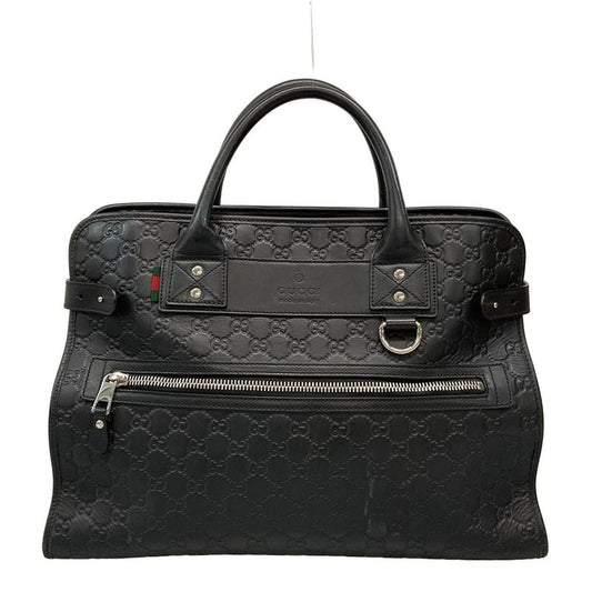 Gucci Business Bag Guccissima Line Sherry (web) 246410 Black Main Item No Lock
