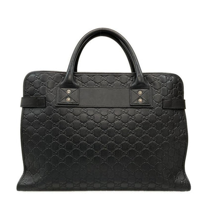 Gucci Business Bag Guccissima Line Sherry (web) 246410 Black Main Item No Lock