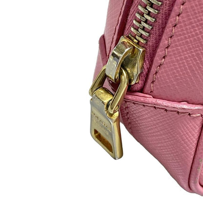 Prada Shoulder Bag - Pink Removable Strap Mini Bag Leather