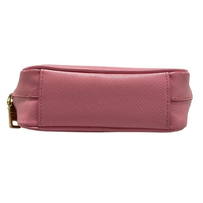Prada Shoulder Bag - Pink Removable Strap Mini Bag Leather