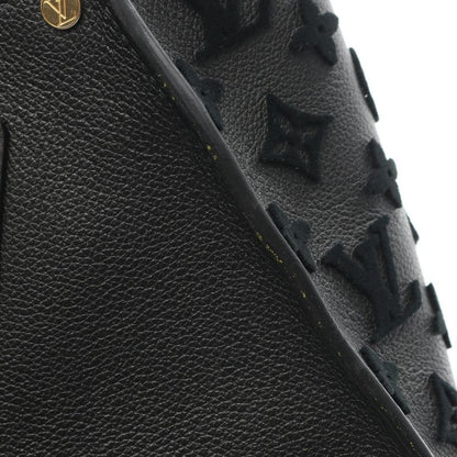 Louis Vuitton Handbag On My Side MM Monogram Taffetage Noir Black M53826 Noir