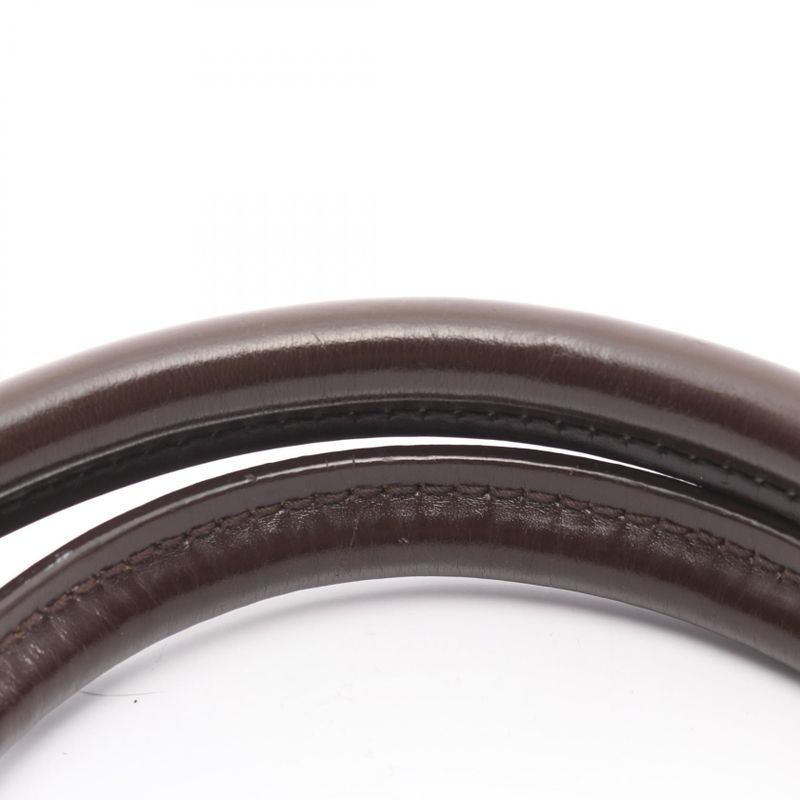 Louis Vuitton Handbag Trevi GM Damier Ebene N51998 PVC Coated Canvas Leather