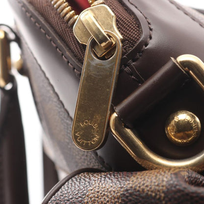 Louis Vuitton Handbag Trevi GM Damier Ebene N51998 PVC Coated Canvas Leather