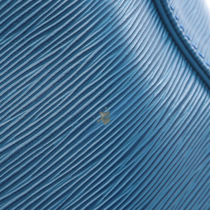 Louis Vuitton Boston Bag Keepall 50 Epi Toledo Blue M42965 Toledo Blue Leather