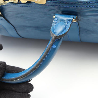 Louis Vuitton Boston Bag Keepall 50 Epi Toledo Blue M42965 Toledo Blue Leather