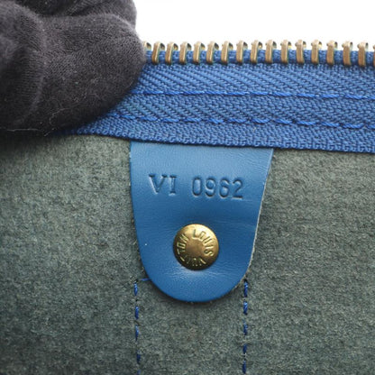 Louis Vuitton Boston Bag Keepall 50 Epi Toledo Blue M42965 Toledo Blue Leather