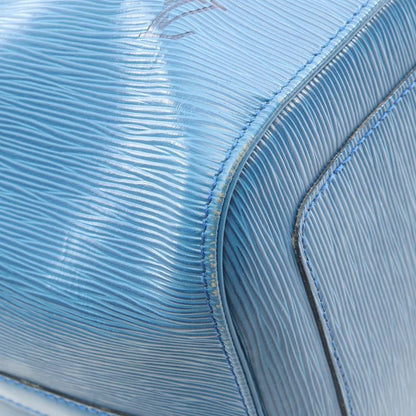 Louis Vuitton Boston Bag Keepall 50 Epi Toledo Blue M42965 Toledo Blue Leather