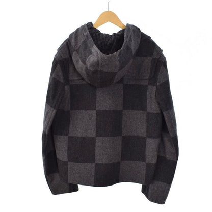 Louis Vuitton NIGO Giant Damier Duffel Coat 48 Gray Rm202m XEP Hjc03w