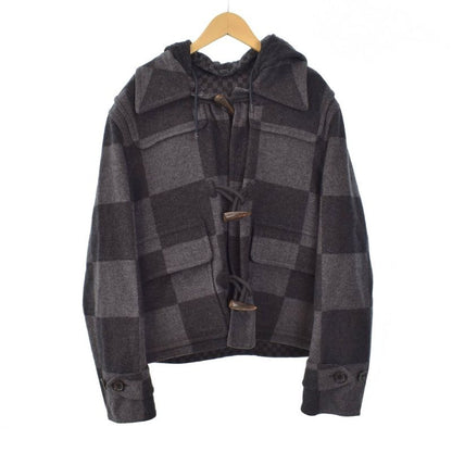 Louis Vuitton NIGO Giant Damier Duffel Coat 48 Gray Rm202m XEP Hjc03w