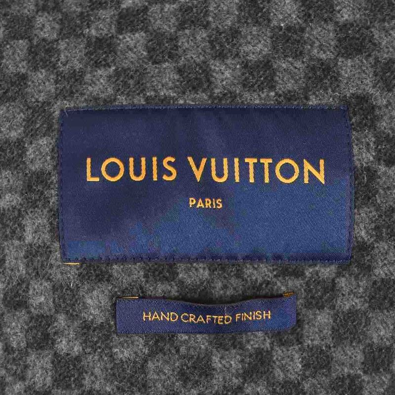 Louis Vuitton NIGO Giant Damier Duffel Coat 48 Gray Rm202m XEP Hjc03w