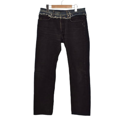 Dior Homme Eddy Period Combined Denim Pants Jeans 31 Black 6hh1013307