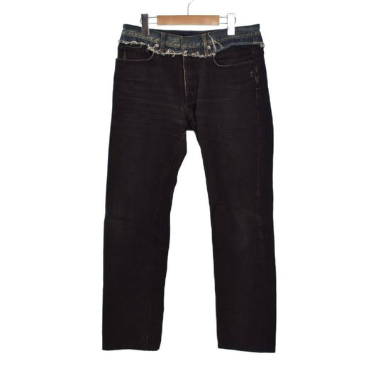 Dior Homme Eddy Period Combined Denim Pants Jeans 31 Black 6hh1013307