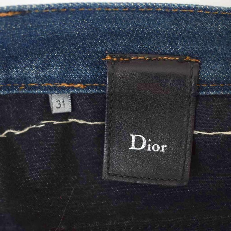 Dior Homme Eddy Period Combined Denim Pants Jeans 31 Black 6hh1013307