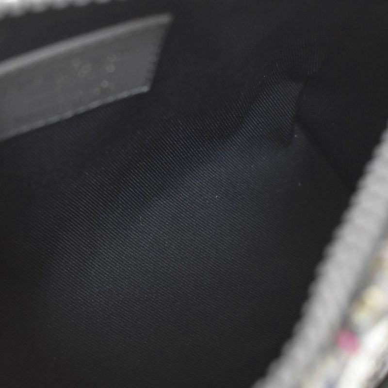 Louis Vuitton Keepall XS Monogram LV Felt Tweed 2WAY Shoulder Bag Handbag Gray