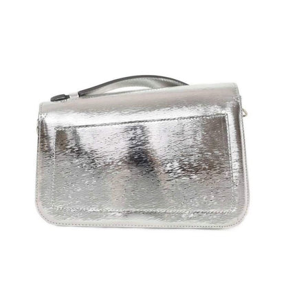 Louis Vuitton Monsau Distorted Shoulder Bag Handbag Silver M23103