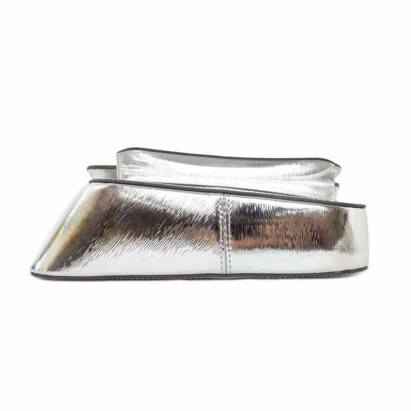 Louis Vuitton Monsau Distorted Shoulder Bag Handbag Silver M23103