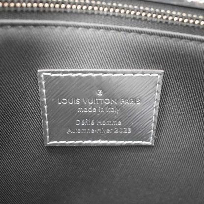 Louis Vuitton Monsau Distorted Shoulder Bag Handbag Silver M23103
