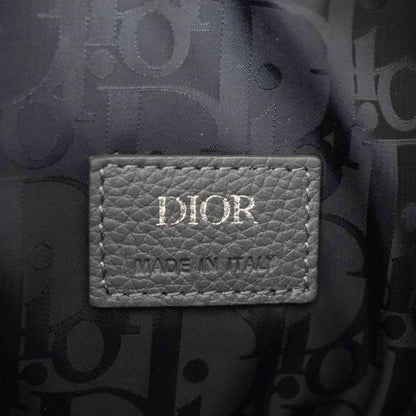 Christian Dior Atelier Logo Saddle Bag Shoulder Bag Gray