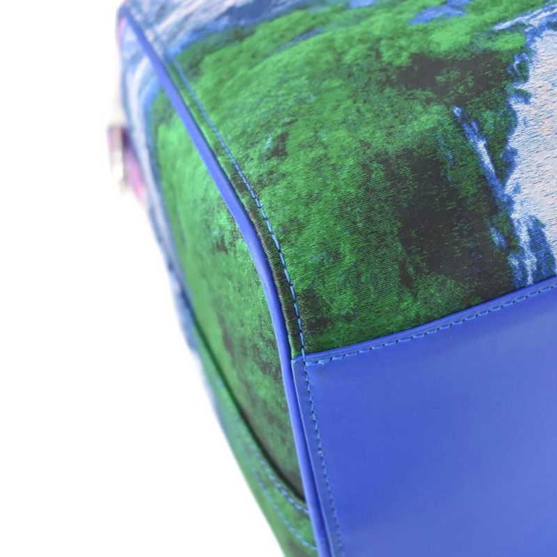 Louis Vuitton 22SS Sustainable Keepall 50 Landscape Boston Bag Blue M59676
