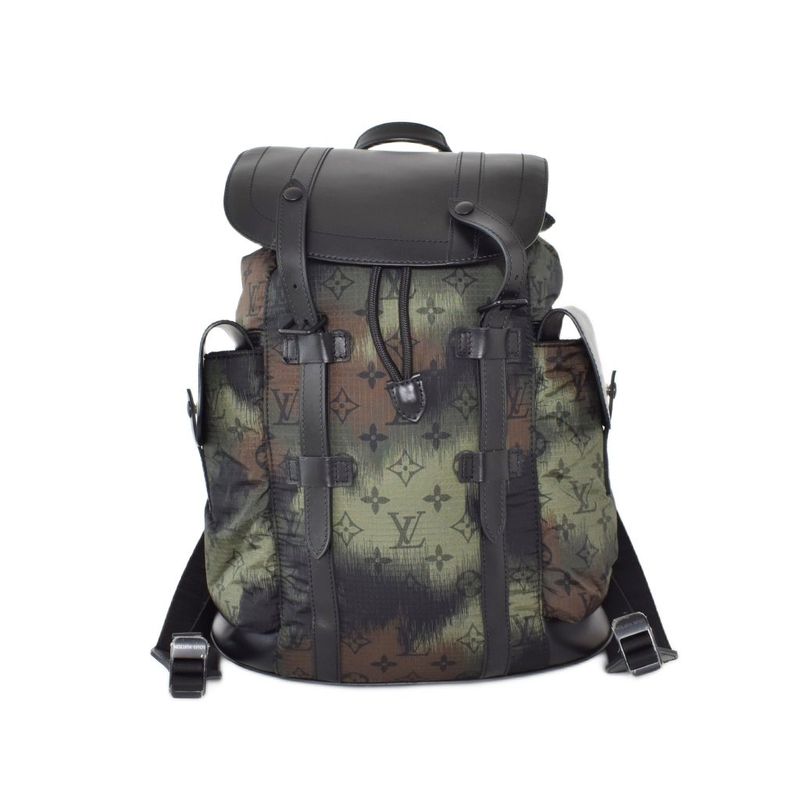 Louis Vuitton Christopher PM Monogram Camouflage Rucksack Daypack Rucksack