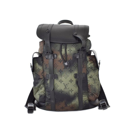 Louis Vuitton Christopher PM Monogram Camouflage Rucksack Daypack Rucksack