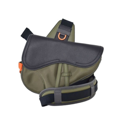 Dior Sacai Saddle Bag Shoulder Bag Khaki