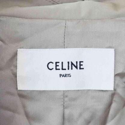 Celine Artist Print Mac Coat Trench Coat 46 Beige 2m822460q