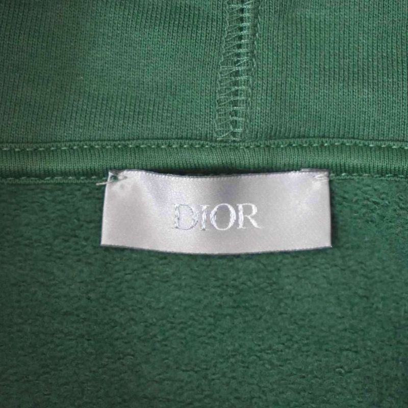 Dior Kenny 21AW Scharf Casual Hoodie Pullover Parka XL Green 193j688a0531