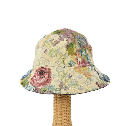 Louis Vuitton 22AW Chapeau Monogram Tapestry Floral Bucket Hat Multicolor Mp3414