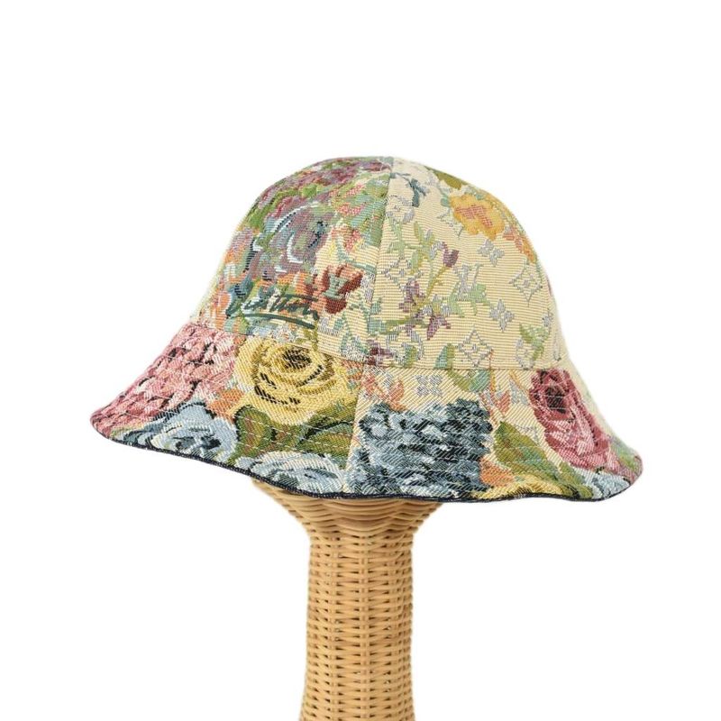 Louis Vuitton 22AW Chapeau Monogram Tapestry Floral Bucket Hat Multicolor Mp3414