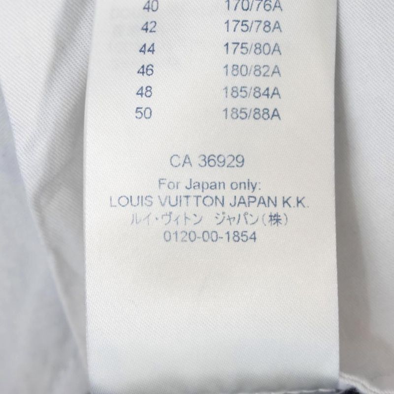 Louis Vuitton 19AW SLIM Monogram Denim Jeans 32 Navy Rm192m QJQ Hhd20w