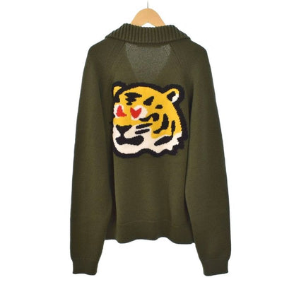 Louis Vuitton NIGO Sophist Kate Taiga - Cardigan L Khaki Rm221m JN7 Hmn03w