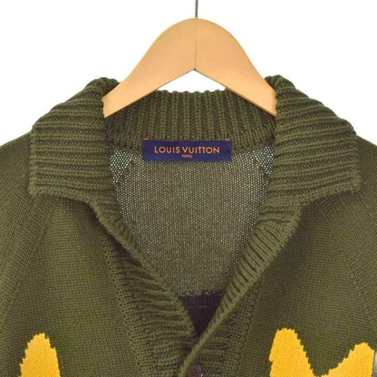 Louis Vuitton NIGO Sophist Kate Taiga - Cardigan L Khaki Rm221m JN7 Hmn03w