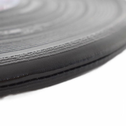 Louis Vuitton Disc Pouch Clutch Bag Second Bag Black M81777