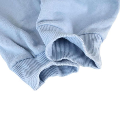 Celine Loose Hoodie Logo Pullover Parka XL Light Blue Light Blue 2y321670q