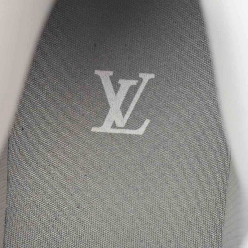 Louis Vuitton LV Trainer Line Suede High Cut Sneakers 9 Purple Vl0169