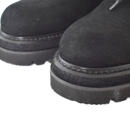 Louis Vuitton NBA Oberkamphrein Suede Ankle Boots Sneakers 8.5 Black Bm0290