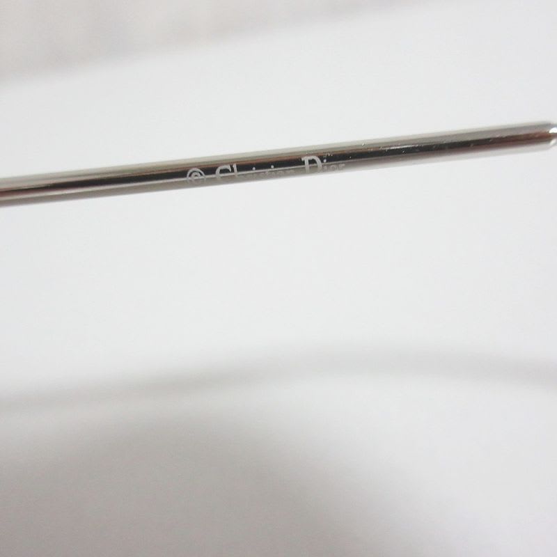 Christian Dior Flash STR Sunglasses With Rhinestones 6218 115 Silver Color