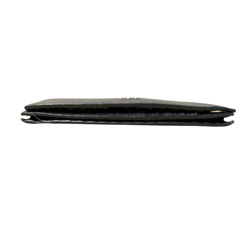 Fendi Selleria Continental Long Wallet Black Men's