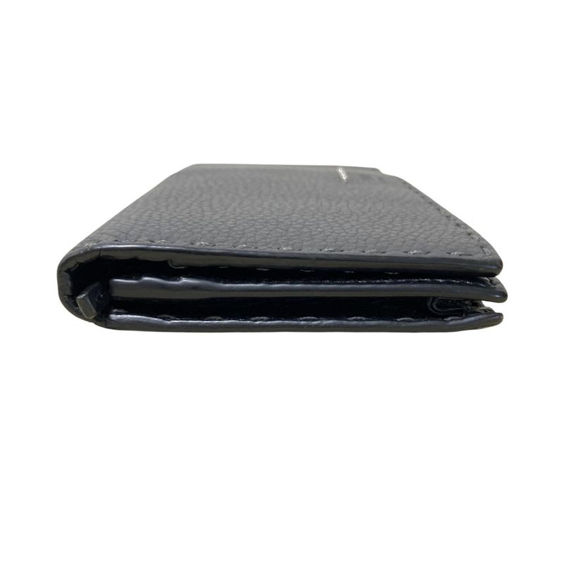 Fendi Selleria Continental Long Wallet Black Men's