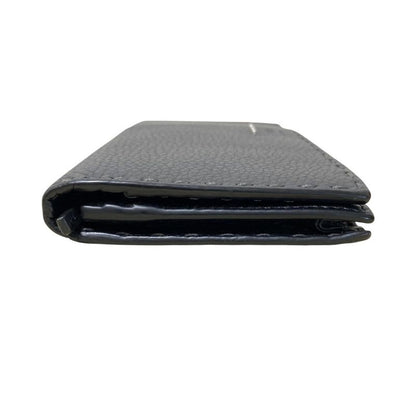Fendi Selleria Continental Long Wallet Black Men's