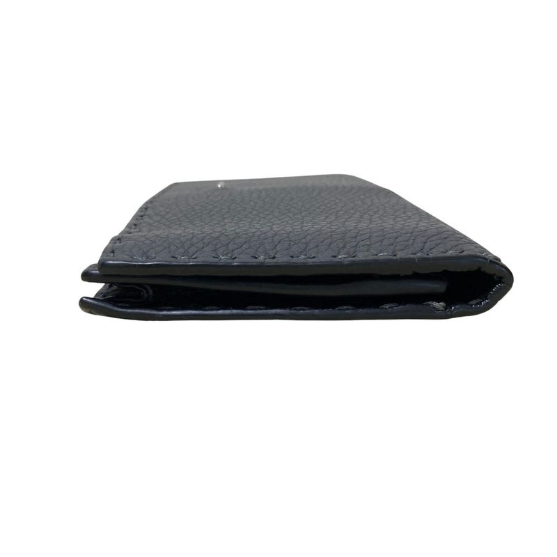 Fendi Selleria Continental Long Wallet Black Men's