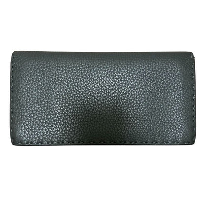 Fendi Selleria Continental Long Wallet Black Men's