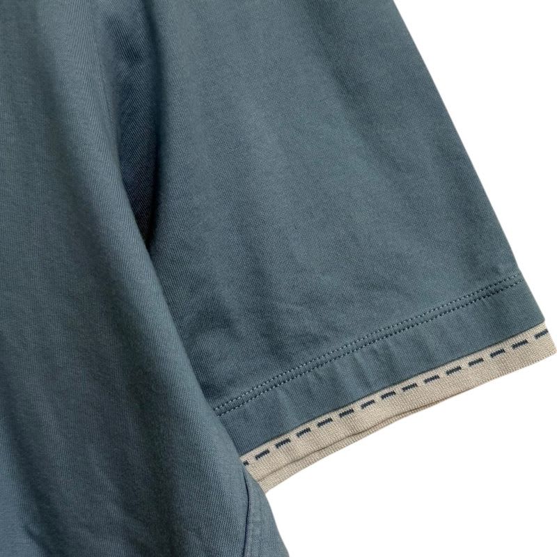 Hermes Short Sleeve T-Shirt Cut And Sewn Size M Light Blue Men's 24SS