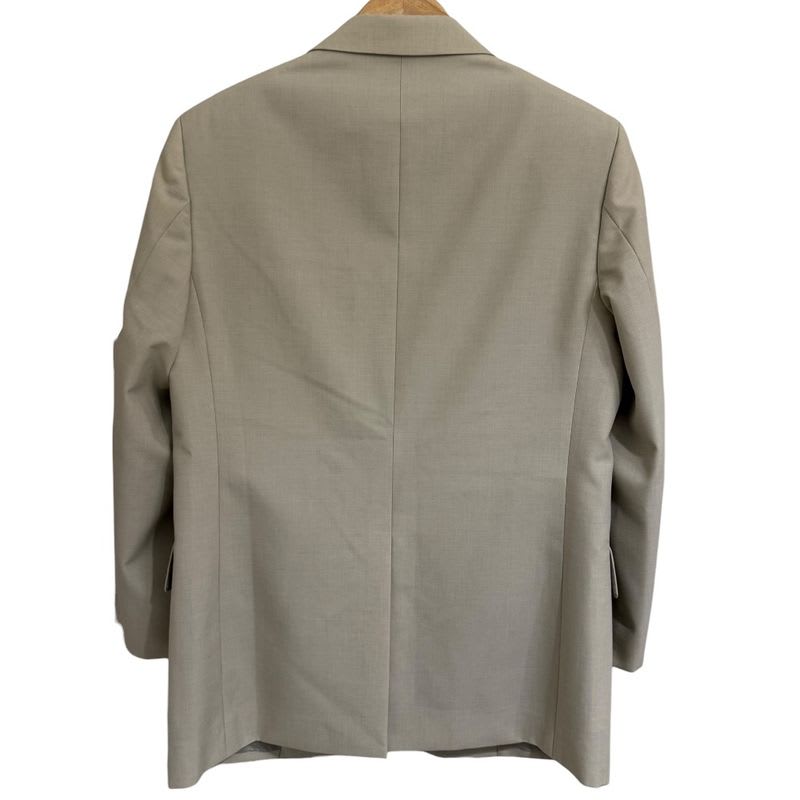 Fendi 2023 Model Single Tailored Jacket Fj0798 46 Beige Men's